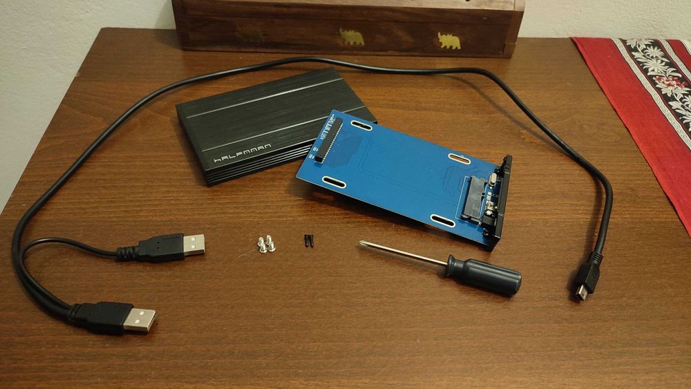 Caixa Externa HDD 2.5" c/ Cabo USB 2.0
