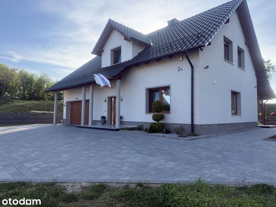 Nowoczesny dom 181,5 m² działka 1500 m² Kazimierz gm. Głogówek