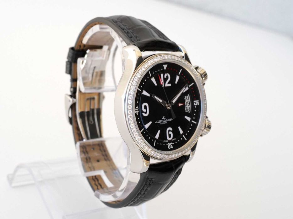 Jaeger-LeCoultre Master Compressor Lady Diamonds Black Dial 37mm