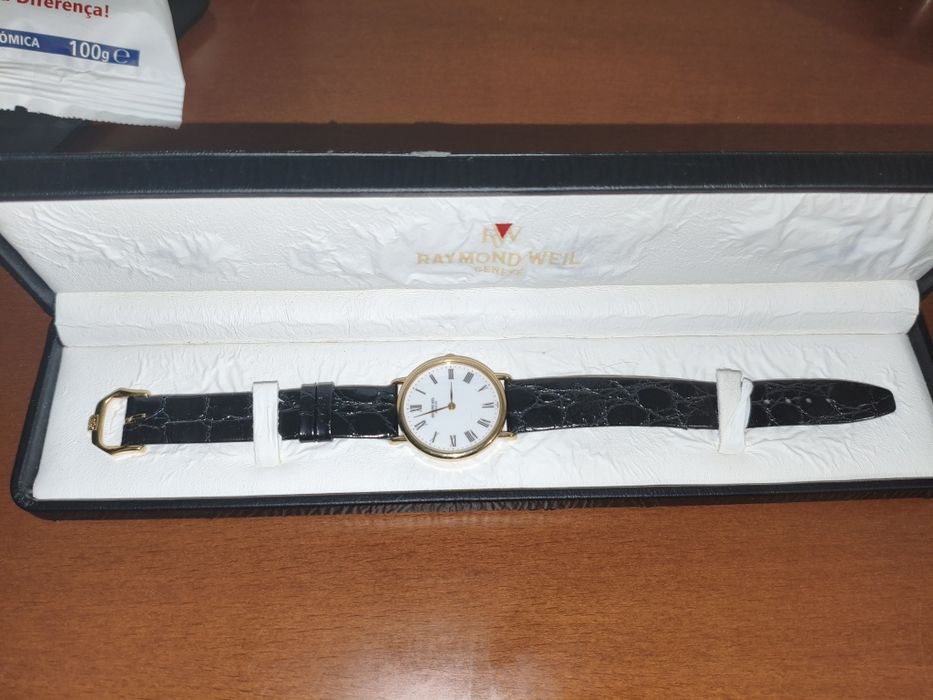 Relógio de corda Raymond Weil 18k gold Electroplated