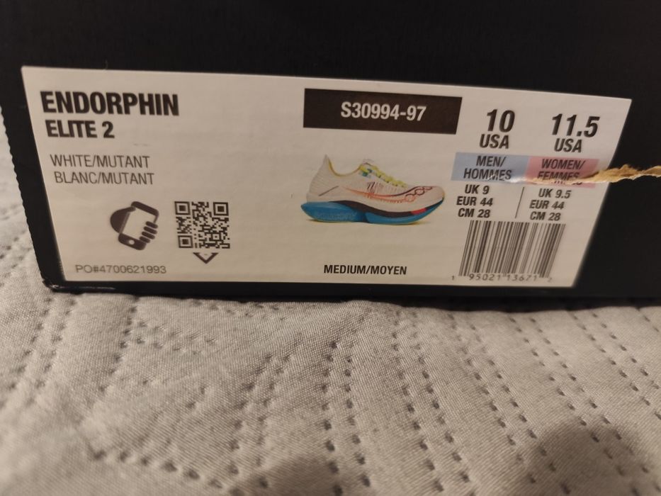 Tênis corrida Saucony Endorphin Elite 2 NOVOS