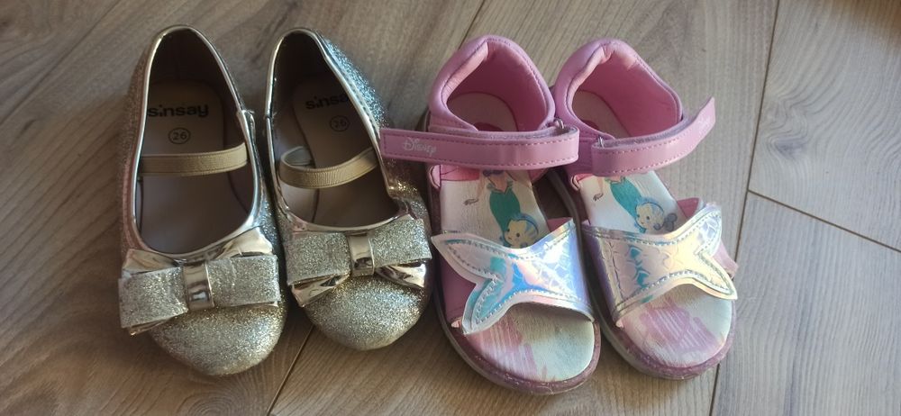 Baleriny i sandałki