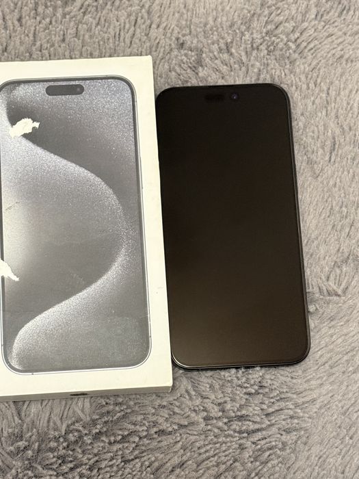 Apple iphone 15 Pro Max 256 Black