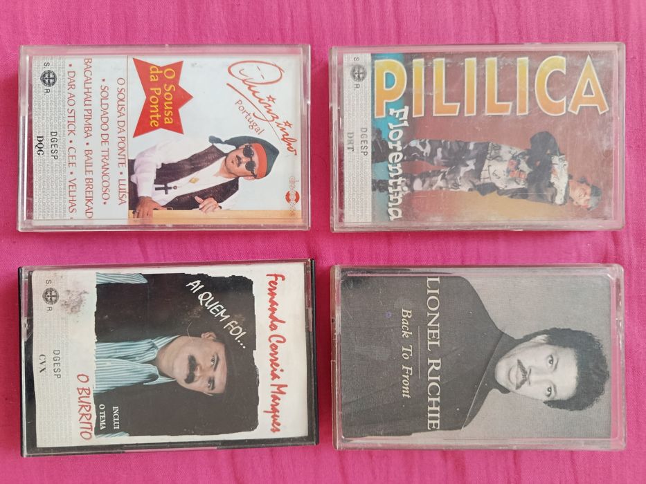 13 CASSETES Áudio ( música )