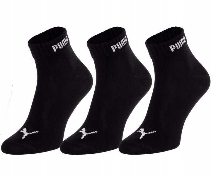skarpety skarpetki sportowe PUMA QUARTER SOFT COTTON 3pak 35/38