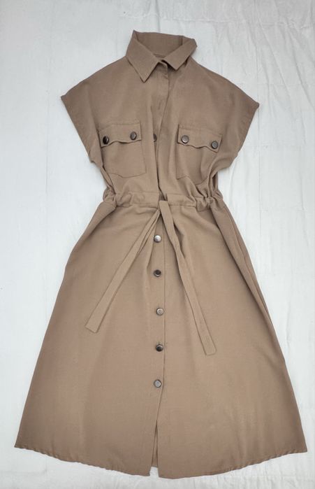 Vestido castanho