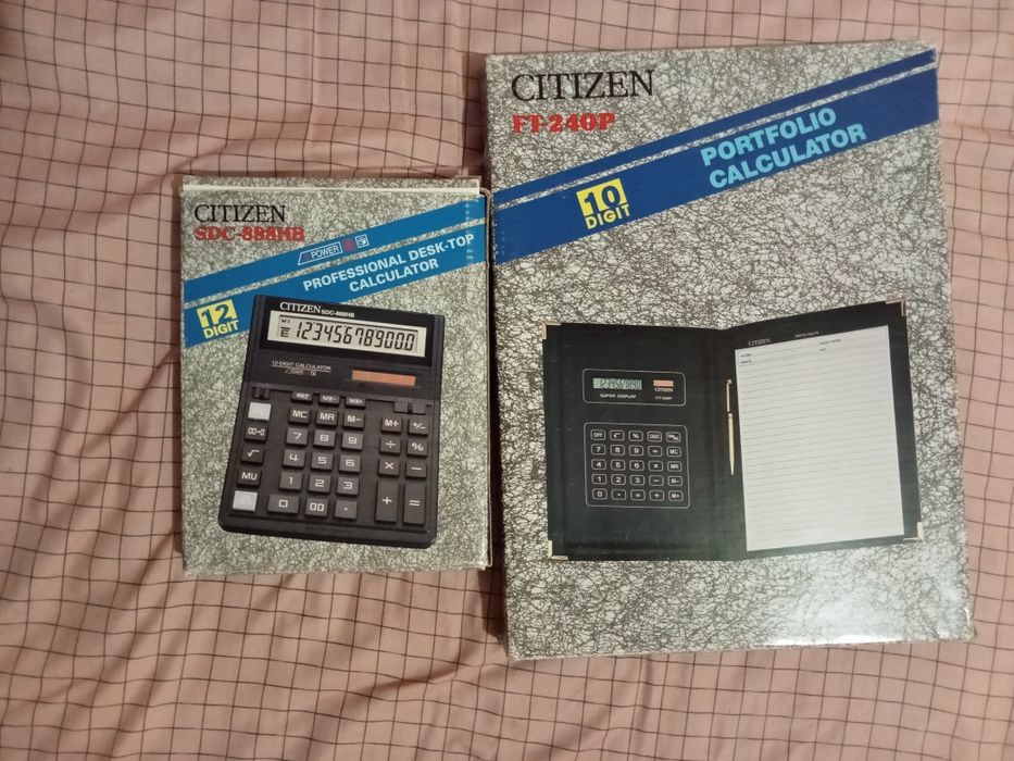 Нові калькулятори CITIZEN.