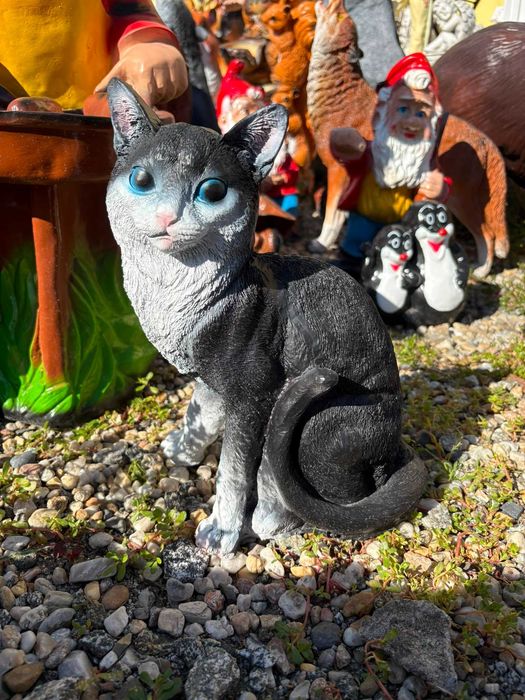 Figura ogrodowa Kot Kotek