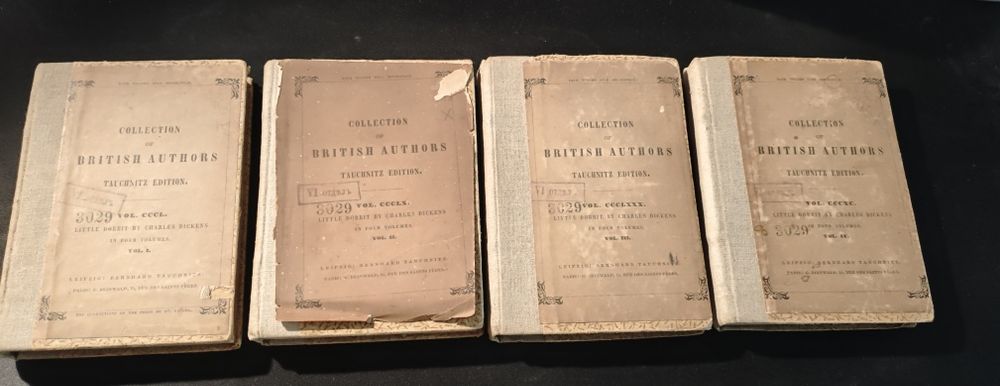 Чарльз Діккенс Little Dorrit 4тома 1856-1857рр.