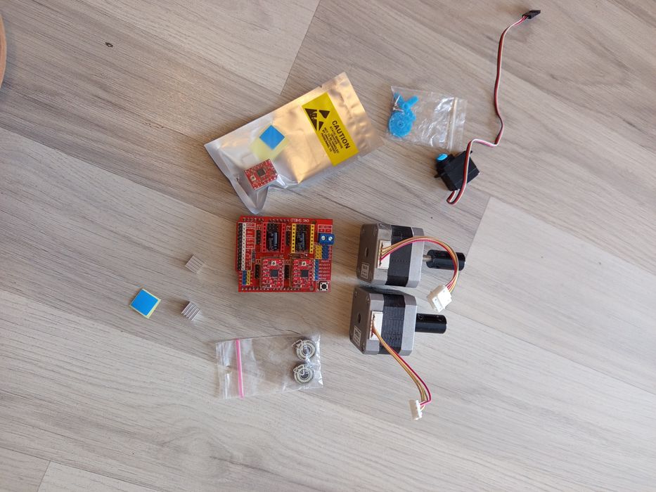 Zestaw CNC / Arduino – silniki krokowe NEMA, sterowniki A4988, CNC