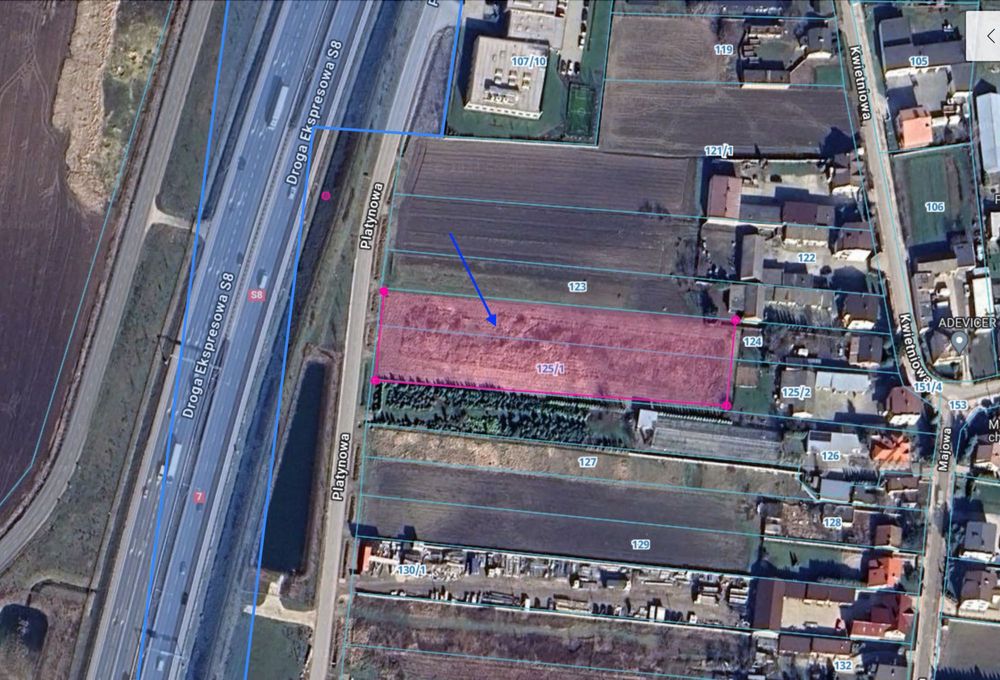 Do wynajęcia działka 5150m2 Wypędy k. Warszawy