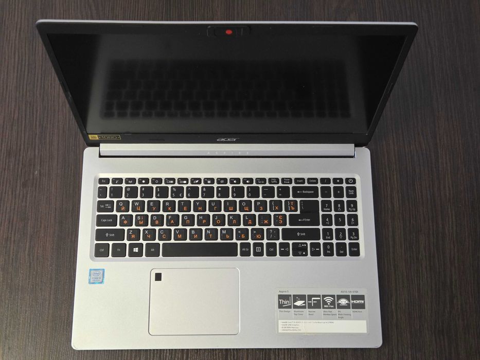 Ноутбук 15.6" Acer Aspire на Intel i5-8265U  8 ОЗУ 256NVMe FullHD