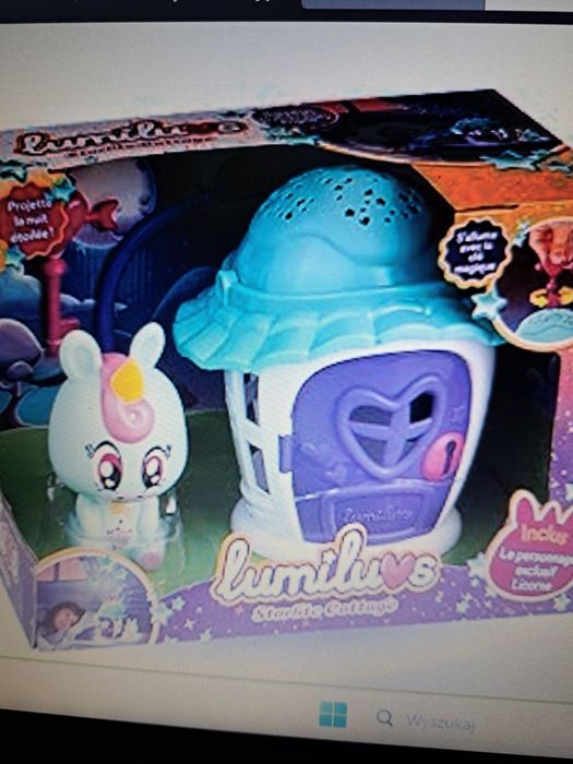 Lumiluvs- figurka jednorożca - lampka nocna magiczna