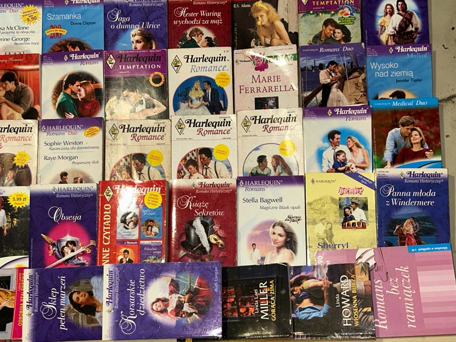 Zestaw książek HARLEQUIN Romance