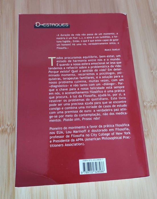 Livro - Mais Platão, Menos Prozac!, de Lou Marinoff