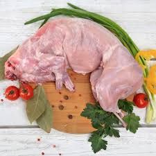 Свіже м'ясо домашнього кролика