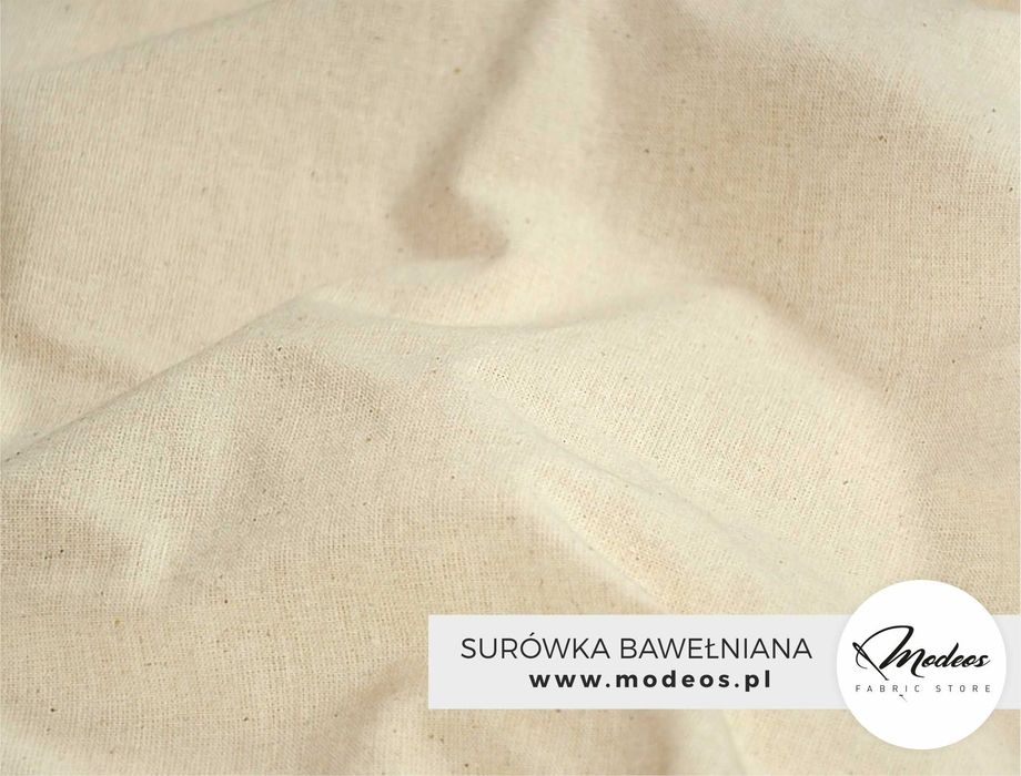 Materiał na lalki tilda, króliczki, anioły, polska surówka bawełniana