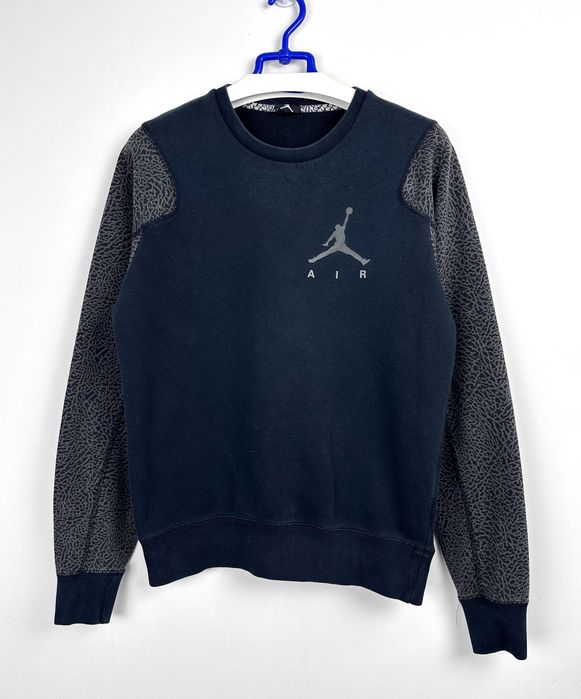Bluza męska Jordan panterka czarna bez kaptura r. S