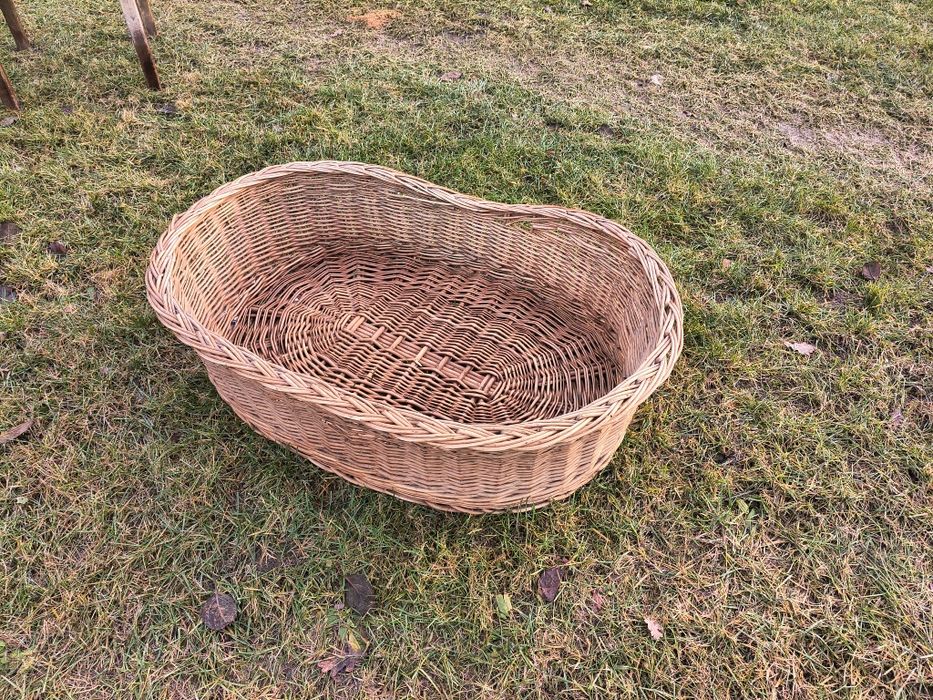 Kosz wiklinowy duży dla zwierzaka np.psa duży legowisko wiklina