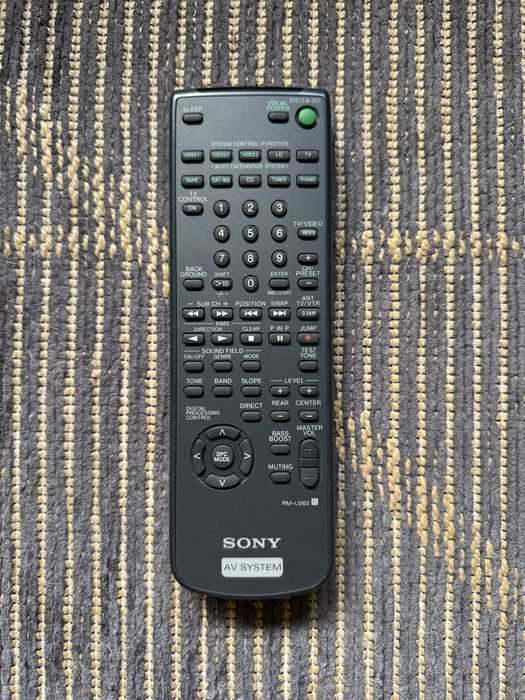 Pilot Sony AV System RM-U262