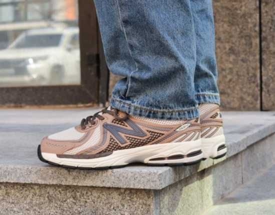 Кросівки New Balance 860 v2 Beige Brown premium