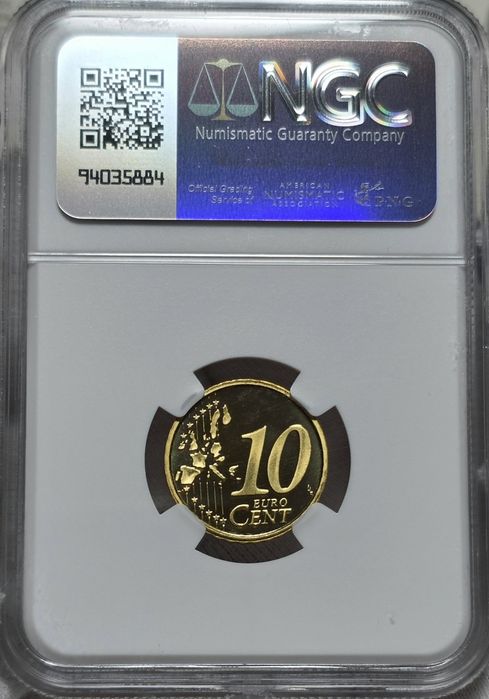 10 cent 2002 PF 69