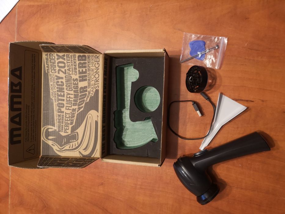 Mamba  oryginalny z usb młynek do ziół