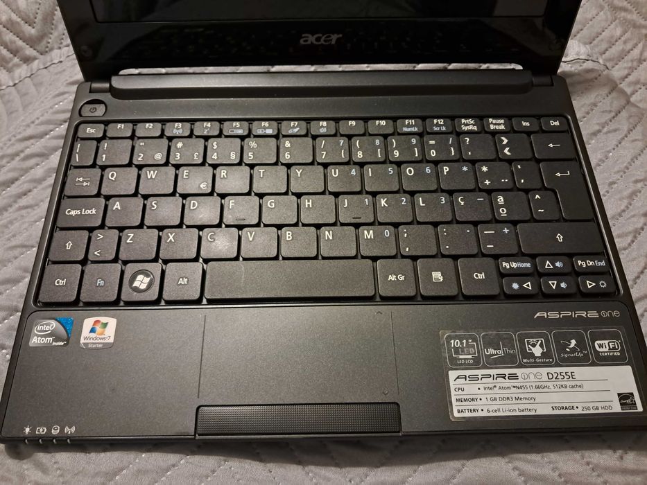 Notebook Acer Aspire One D255E