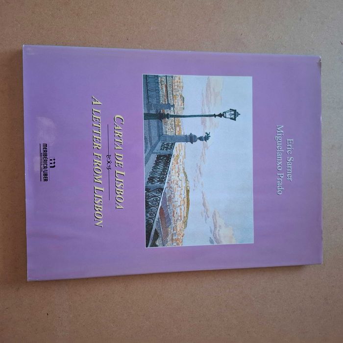 "Carta De Lisboa - A Letter From Lisbon" de Eric Sarner e Miguelanxo Prado [bilingue (Pt + En)]