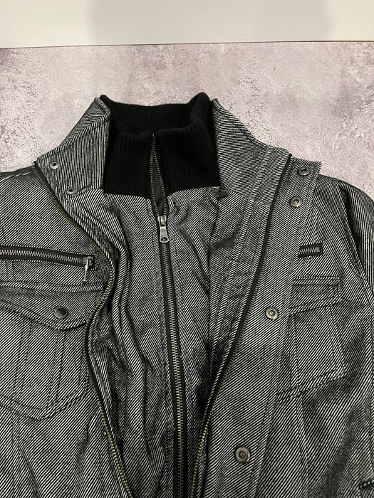 Semantic Design jacket double zip jacket   {cinzia araia Balenciaga rick Owens number nine archive Maison Margiela mastermind undercover Mihara