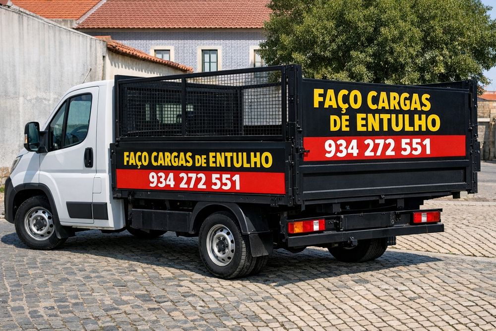 Faço cargas de entulho