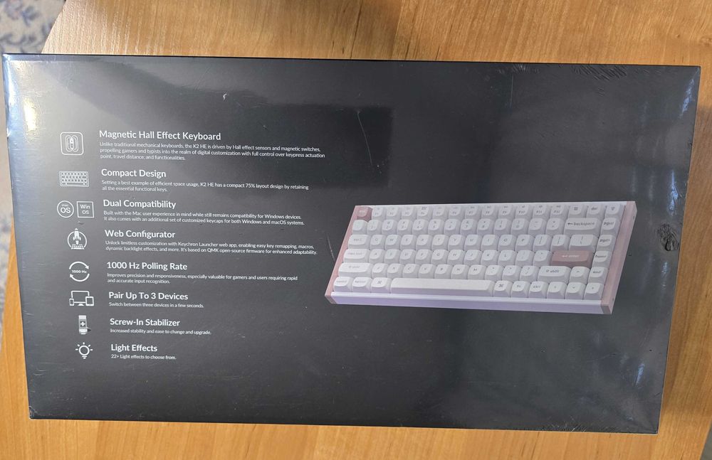 Klawiatura KEYCHRON K2 HE Wireless Magnetic Switch Special Edition