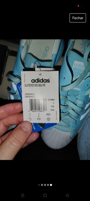 Sapatilhas Adidas Superstar Edição Limitada 40,5