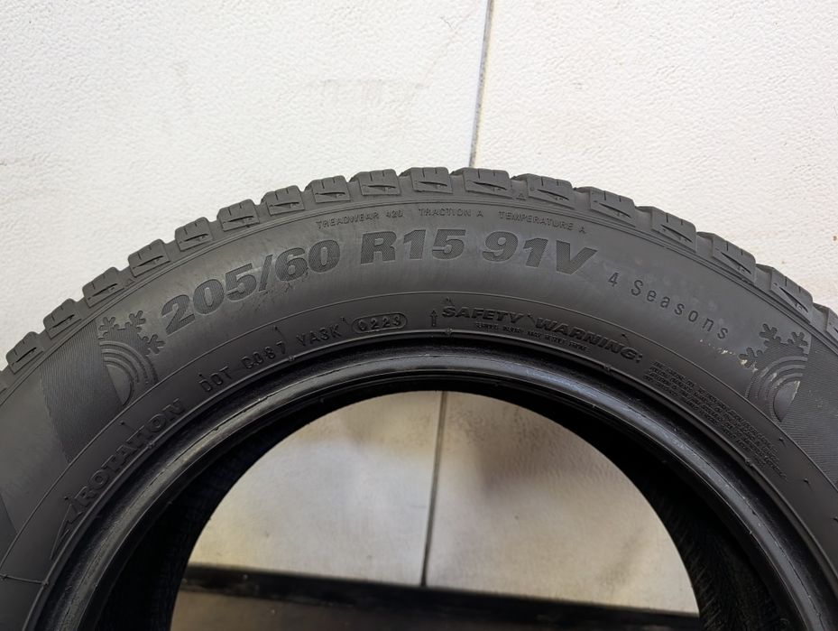 Opony wielosezon kumho 205/60r15 8,4mm 23r