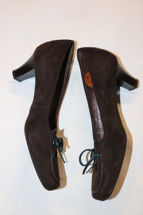 Buty Gabor rozmiar 37- nowe, skóra. Zamszowe, brązowe.