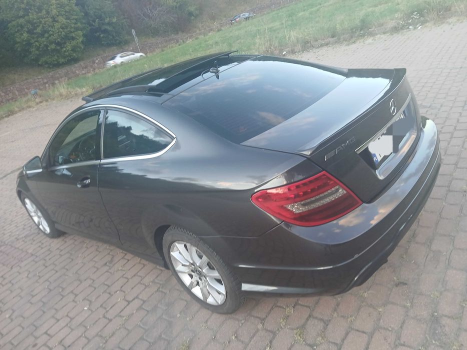 Mercedes-Benz Klasa C Coupe Dach Panorama