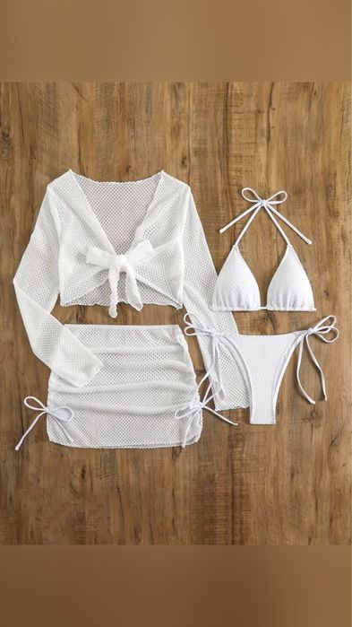 Жіночий купальник  4 в 1, шикарний роздільний купальник,