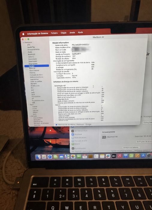 Macbook Air M3 13” 16GB -9 ciclos | Garantia 2028 | Magic Mouse Nova