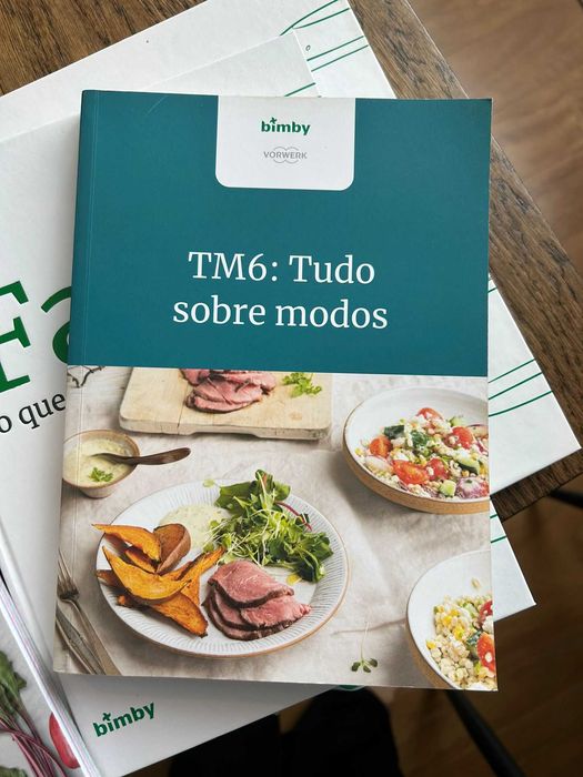 6 Livros de culinária bimby