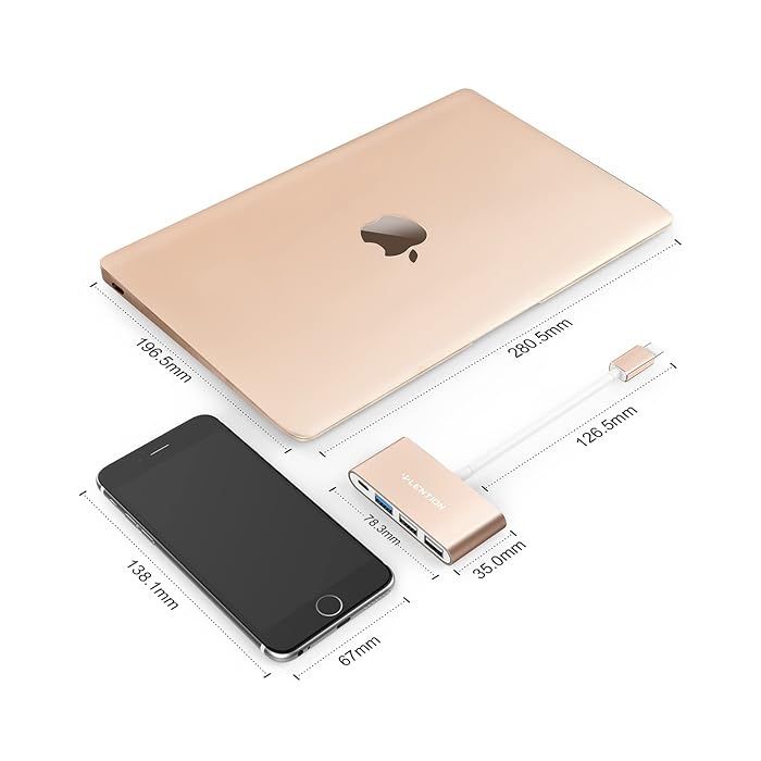 Hub USB Lention 4-IN-1