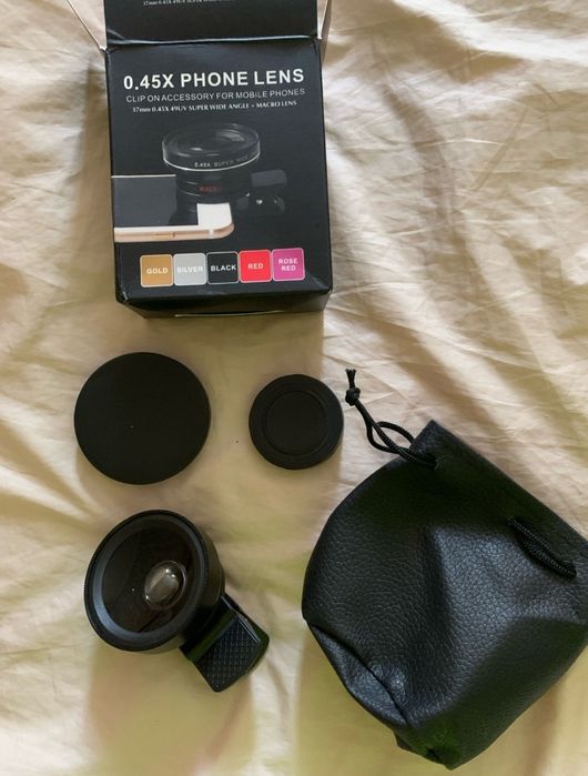Макролінза, мікролінза для телефону iPhone, Android