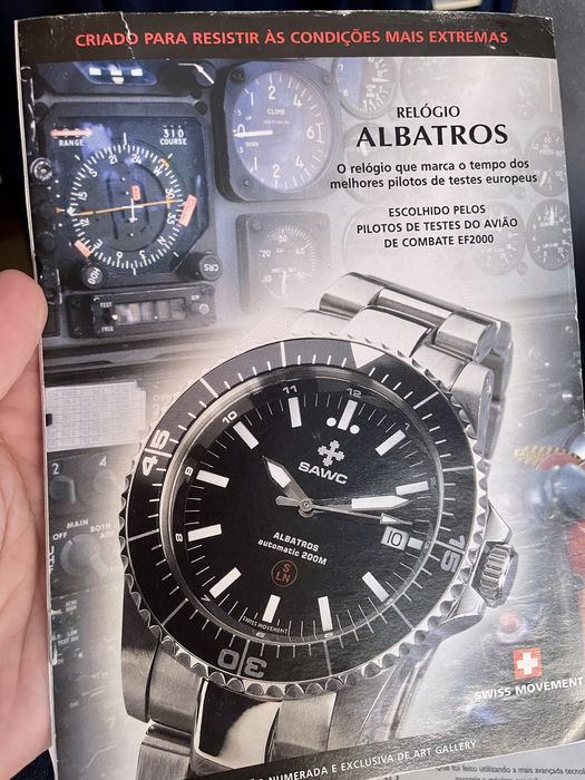 Relógio SAWC automatico