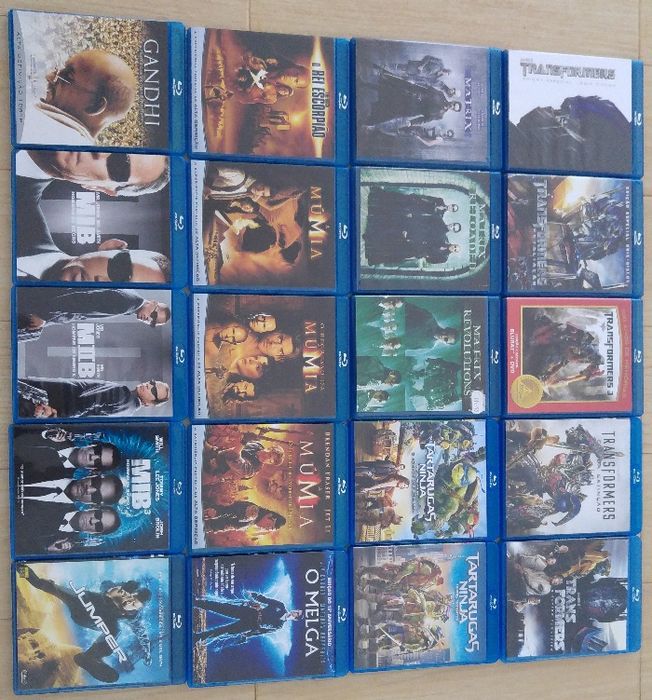 Conjunto de Blurays - Parte 1