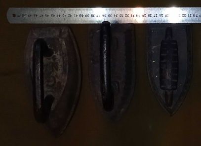 Утюг нагревной,3шт.