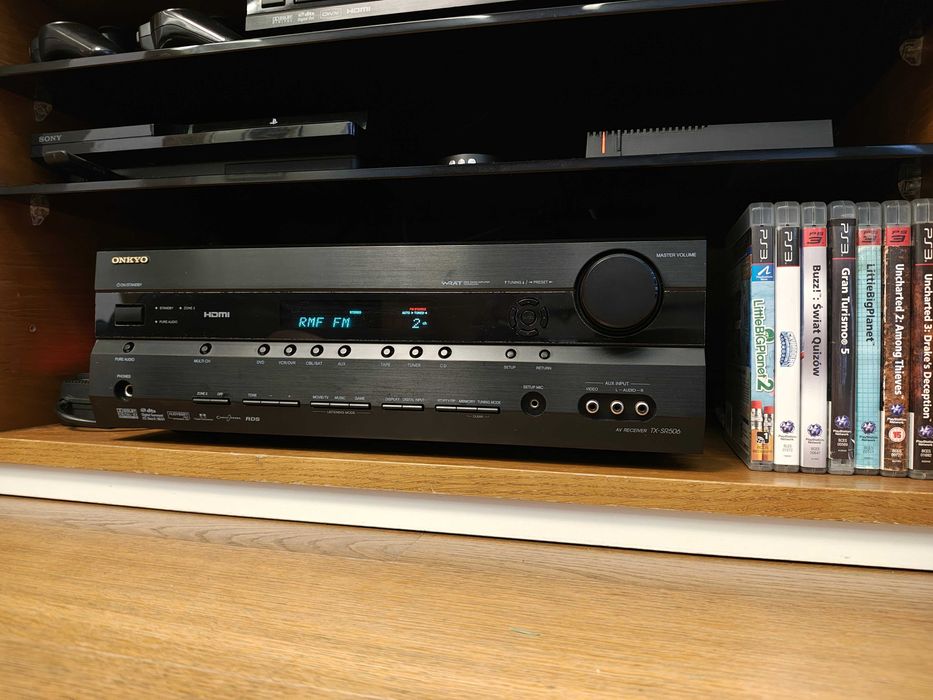 Amplituner ONKYO TX-SR506 7x130W DTS HDMI + Pilot + DVD ONKYO DV-SP406