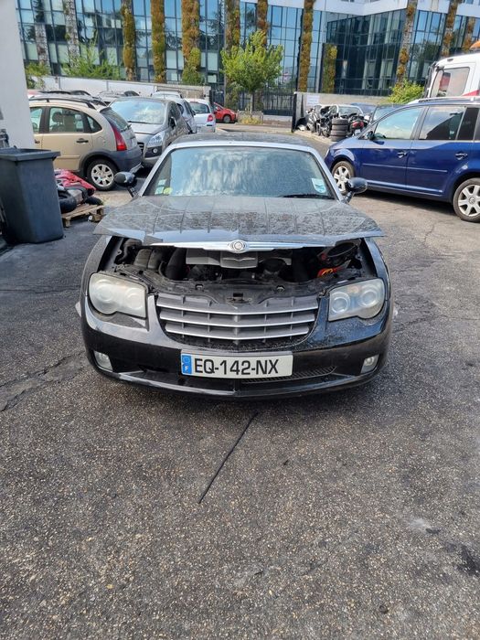 chrysler crossfire szyba drzwi prawa