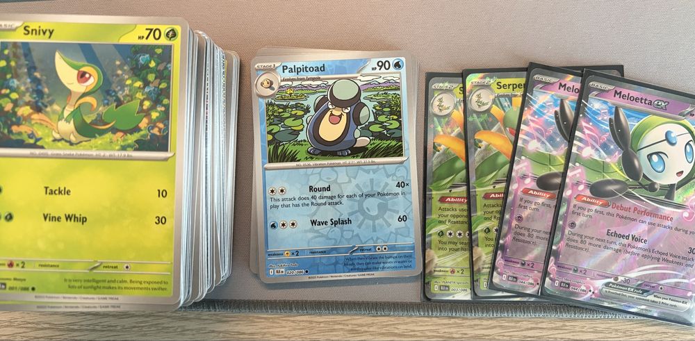Cartas Pokémon EN sets recentes