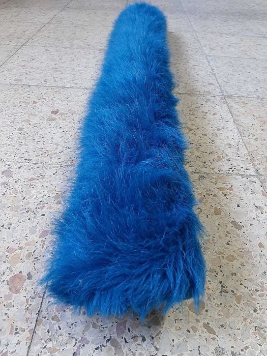 Chouriço de Peluche Azul