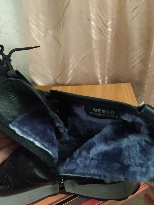 Продам черевики чоботи (ботинки сапоги ) жіночі зимові. MEEGO COMFORТ.