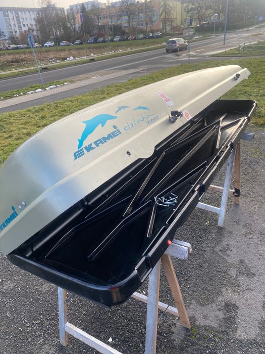 Boks bagażnik dachowy Kamei delphin 260 Najlepszy Mocny